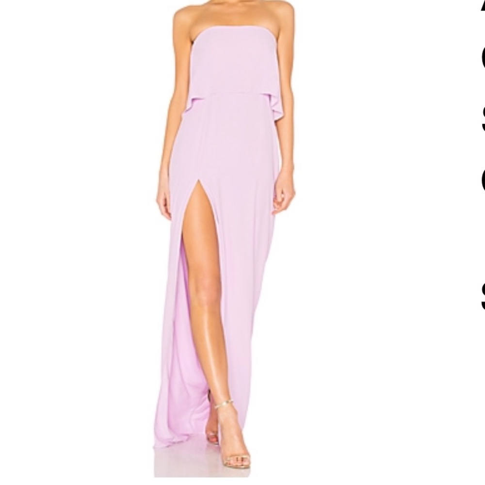 Revolve Purple Dress/Gown